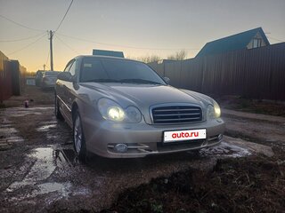 2007 Hyundai Sonata ТагАЗ IV (EF) Рестайлинг, золотистый, 600000 рублей, вид 2