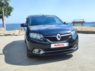 2014 Renault Logan II, чёрный, 735000 рублей, вид 1