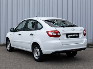 2014 Lada (ВАЗ) Granta I, белый, 449000 рублей, вид 2