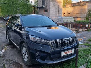 2018 Kia Sorento III Prime Рестайлинг, синий, 3350000 рублей, вид 2