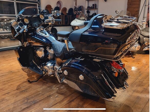 2024 Indian Roadmaster, синий, 6500000 рублей - вид 10
