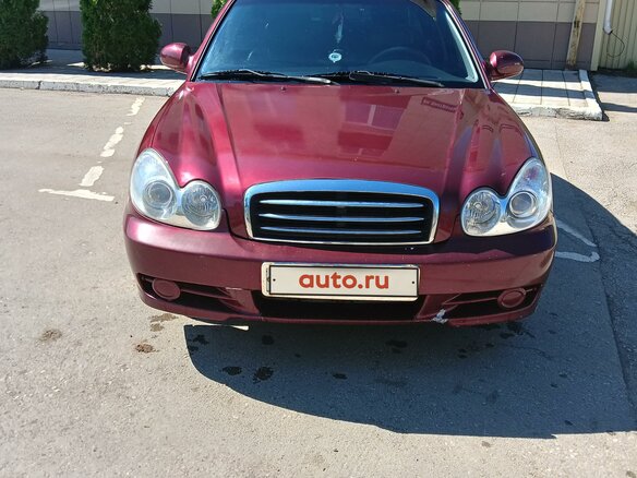 2007 Hyundai Sonata ТагАЗ IV (EF) Рестайлинг, красный, 470000 рублей - вид 1