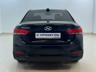 2017 Hyundai Solaris II, чёрный, 1180000 рублей, вид 3