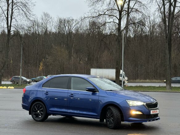 2021 Skoda Rapid II, синий, 1900000 рублей - вид 15