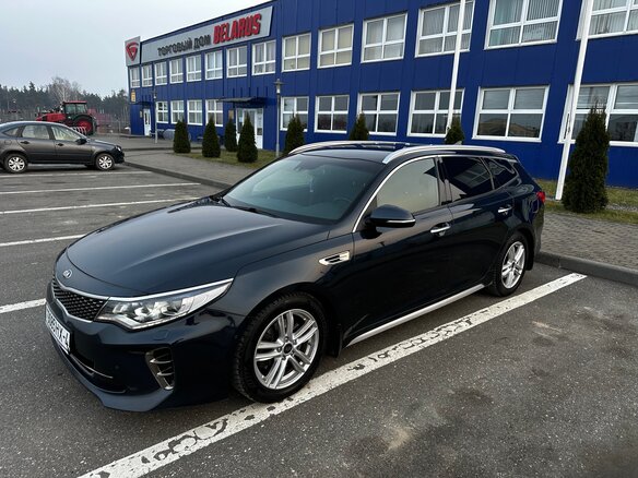 2017 Kia Optima IV, чёрный, 1400000 рублей