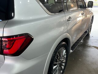 2021 Infiniti QX80 I Рестайлинг 3, серый, 6100000 рублей, вид 5
