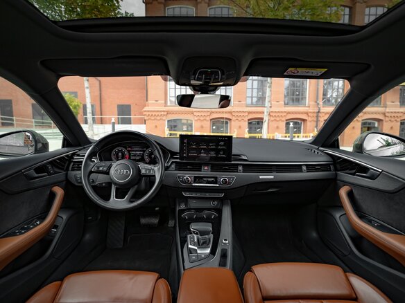 2021 Audi A5 Sportback 45 TFSI II (F5) Рестайлинг, зелёный, 4300000 рублей - вид 15