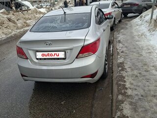 2016 Hyundai Solaris I Рестайлинг, белый, 550000 рублей, вид 3