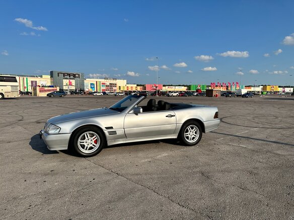 1994 Mercedes-Benz SL-Класс 300 IV (R129), серебристый, 1950000 рублей - вид 9