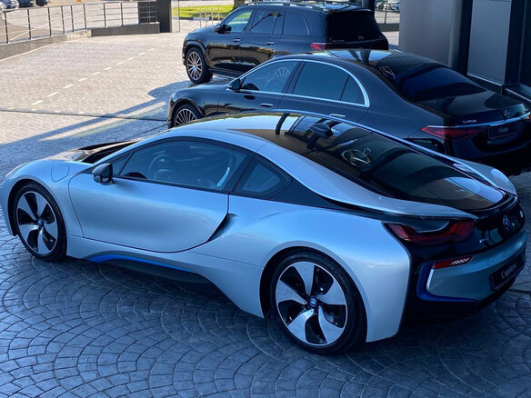 2018 BMW i8 I Рестайлинг, серый - вид 28