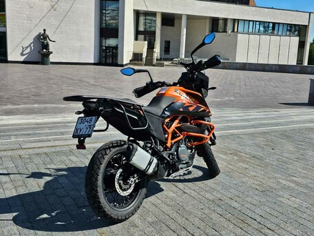 2023 KTM 390 Adventure, чёрный, 600000 рублей, вид 4