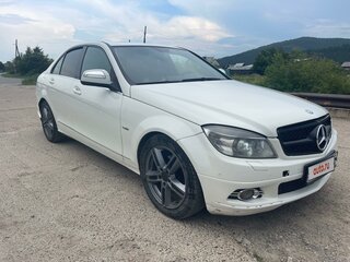 2008 Mercedes-Benz C-Класс 180 Kompressor III (W204), белый, 1050000 рублей, вид 2