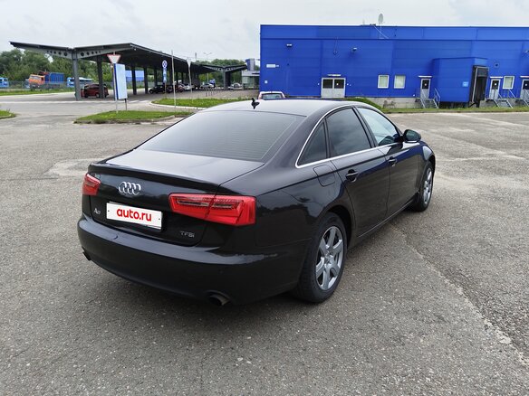 2011 Audi A6 IV (C7), серый, 1600000 рублей - вид 4