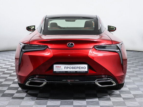 2017 Lexus LC 500 I, красный - вид 6