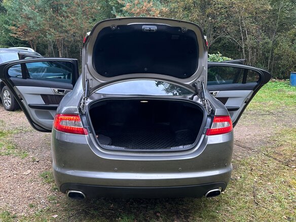 2008 Jaguar XF I, серый - вид 12