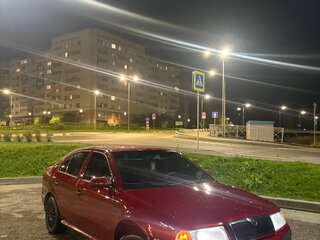 2008 Skoda Octavia I (A4) Рестайлинг, красный, 310000 рублей, вид 2