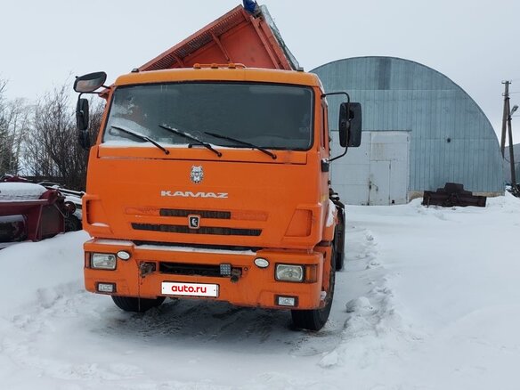 2016 КамАЗ 65115, оранжевый, 3200000 рублей