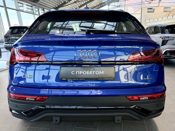 2021 Audi Q5 45 TFSI II (FY) Рестайлинг, синий - вид 9