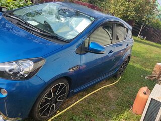2017 Toyota Aqua I Рестайлинг 2, синий, 1680000 рублей, вид 2