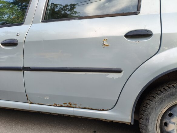2007 Renault Logan I, серый - вид 6