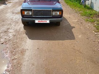2005 Lada (ВАЗ) 2107, пурпурный, 150000 рублей, вид 2