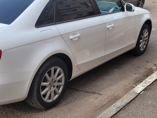 2014 Audi A4 IV (B8) Рестайлинг, белый, 1300000 рублей, вид 3
