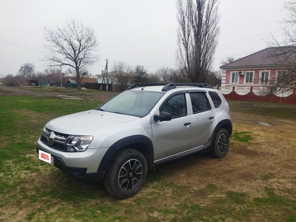 2017 Renault Duster I Рестайлинг, серебристый, 1199000 рублей