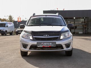 2012 Lada (ВАЗ) Granta I, серебристый, 299000 рублей, вид 3