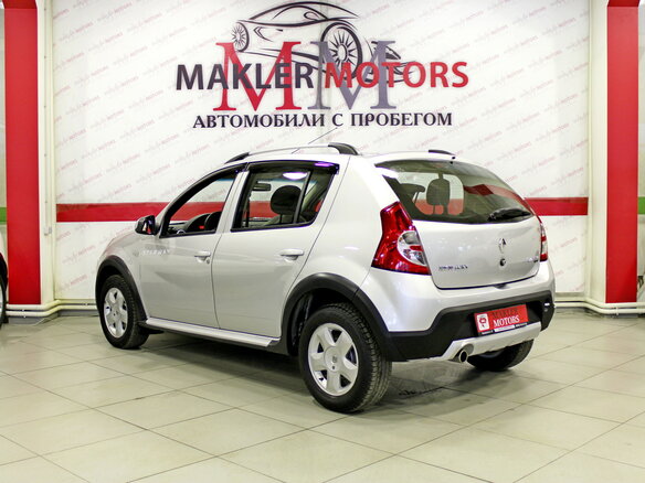 2014 Renault Sandero Stepway I, серебристый - вид 5