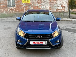2021 Lada (ВАЗ) Vesta SW I, синий, 1179000 рублей, вид 3