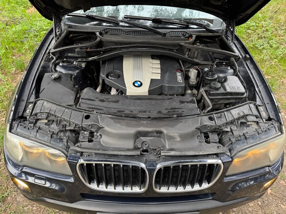 2008 BMW X3 20d I (E83) Рестайлинг, синий, 1050000 рублей - вид 21