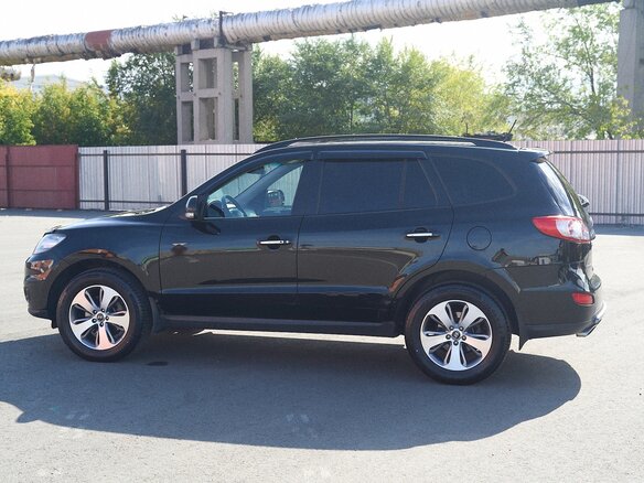 2011 Hyundai Santa Fe II Рестайлинг, чёрный, 1350000 рублей