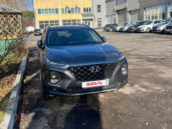 2020 Hyundai Santa Fe IV, серый, 3000000 рублей - вид 6