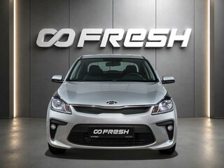 2018 Kia Rio IV, серебристый, 1060000 рублей, вид 3