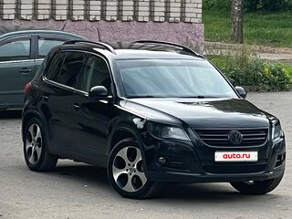2008 Volkswagen Tiguan I, чёрный, 650000 рублей, вид 1