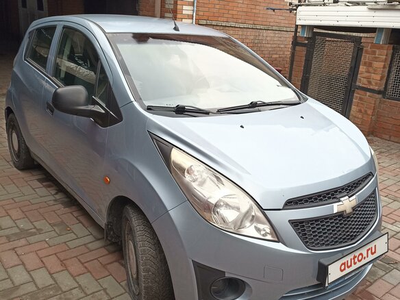 2011 Chevrolet Spark III, серый, 680000 рублей