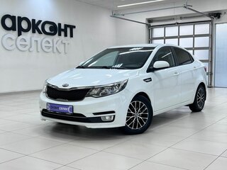 2015 Kia Rio III Рестайлинг, белый, 1090000 рублей, вид 1