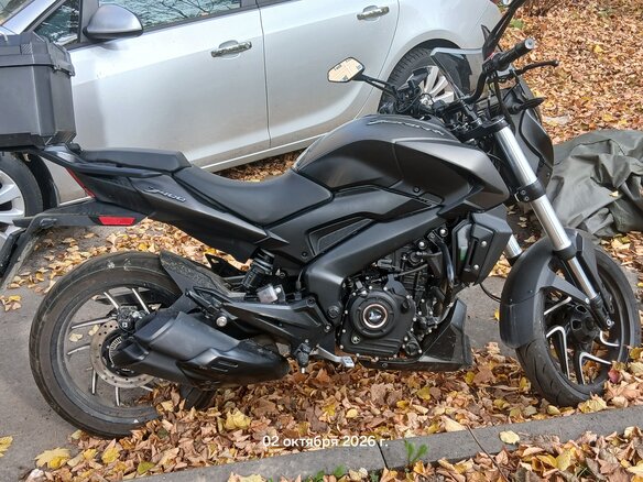 2020 Bajaj Dominar 400, чёрный, 350000 рублей - вид 6