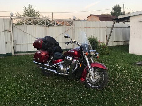 2002 Honda VTX 1800, красный, 750000 рублей, вид 4