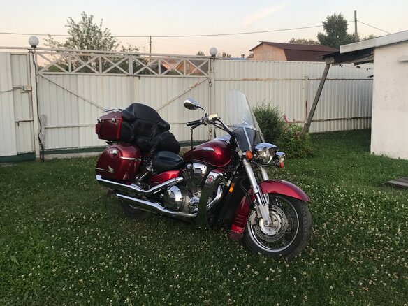 2002 Honda VTX 1800, красный, 750000 рублей - вид 3