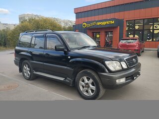 2002 Toyota Land Cruiser Cygnus 100 Series, чёрный, 1999999 рублей, вид 2