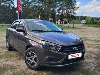 2016 Lada (ВАЗ) Vesta I, коричневый, 700000 рублей, вид 2
