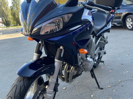 2004 Yamaha FZ6, синий, 565000 рублей, вид 2