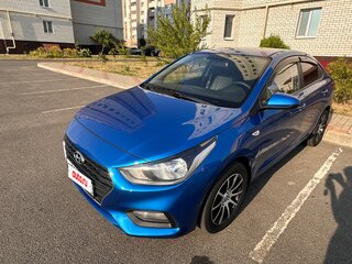 2017 Hyundai Solaris II, синий, 1100000 рублей, вид 1