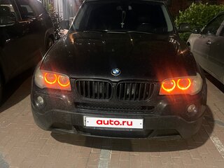 2007 BMW X3 25i I (E83) Рестайлинг, чёрный, 890000 рублей, вид 2