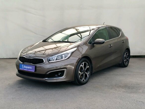 2015 Kia Ceed II Рестайлинг, коричневый, 1299000 рублей