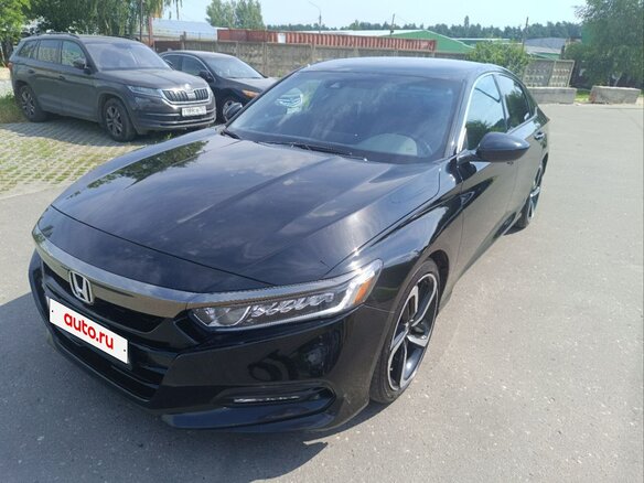 2019 Honda Accord X, чёрный, 2200000 рублей - вид 5