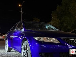 2004 Mazda 6 I (GG), синий, 400000 рублей, вид 4