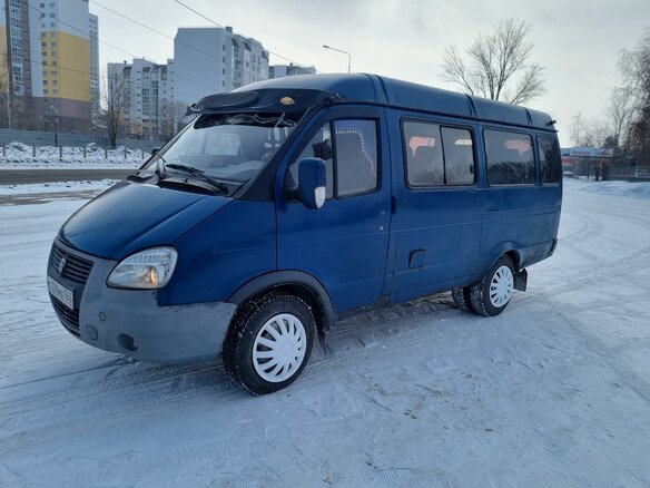 2008 ГАЗ ГАЗель (3221), синий, 325000 рублей