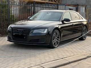2012 Audi A8 Long III (D4), чёрный, 2500000 рублей, вид 5